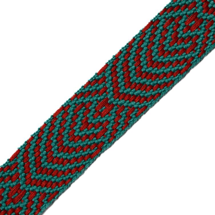Band Polyester, Curved Arrows, 2.5 cm