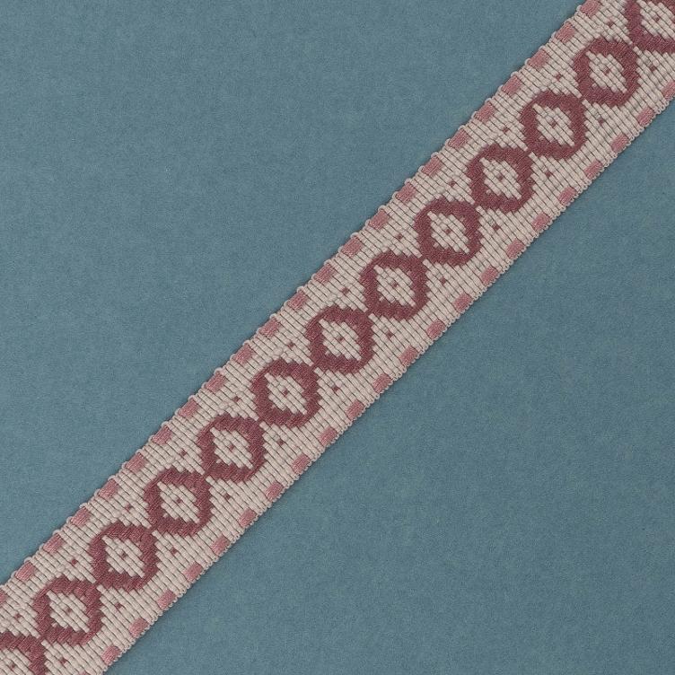Gurtband, Indian Dark Pink, 2.5 cm
