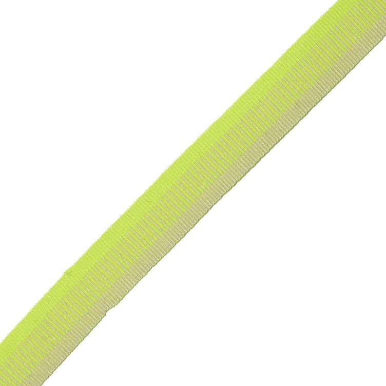 Band Polyester, Fluo Yellow, 1.5 cm