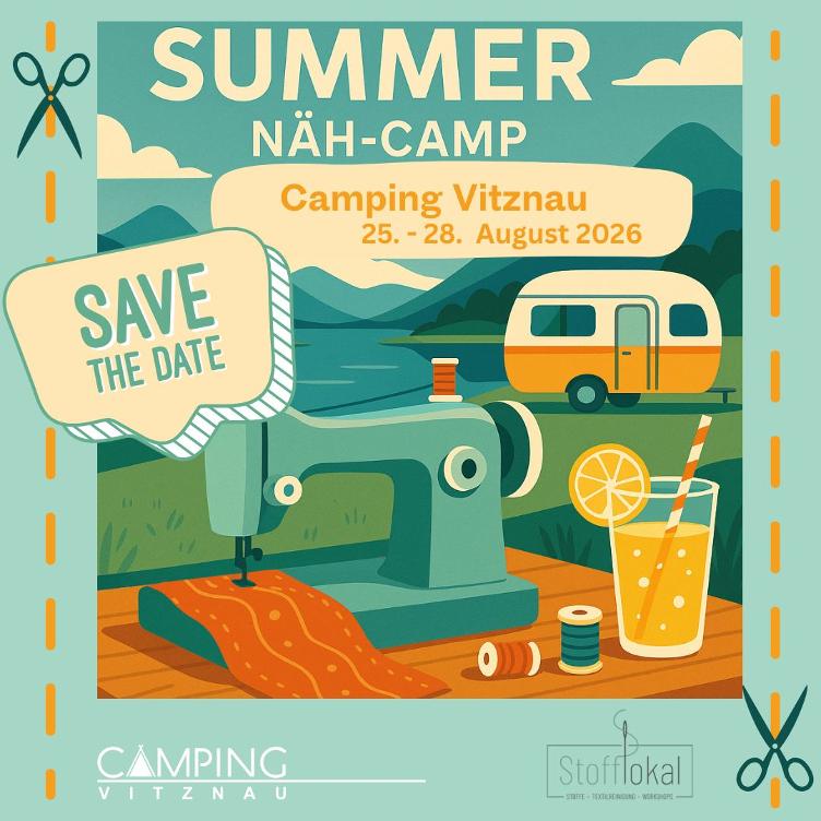 25.-28. August 2026Näh-Camp Camping Vitznau