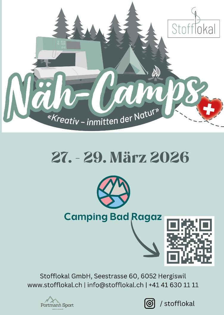 27. - 29. März 2026 Camping Bad Ragaz