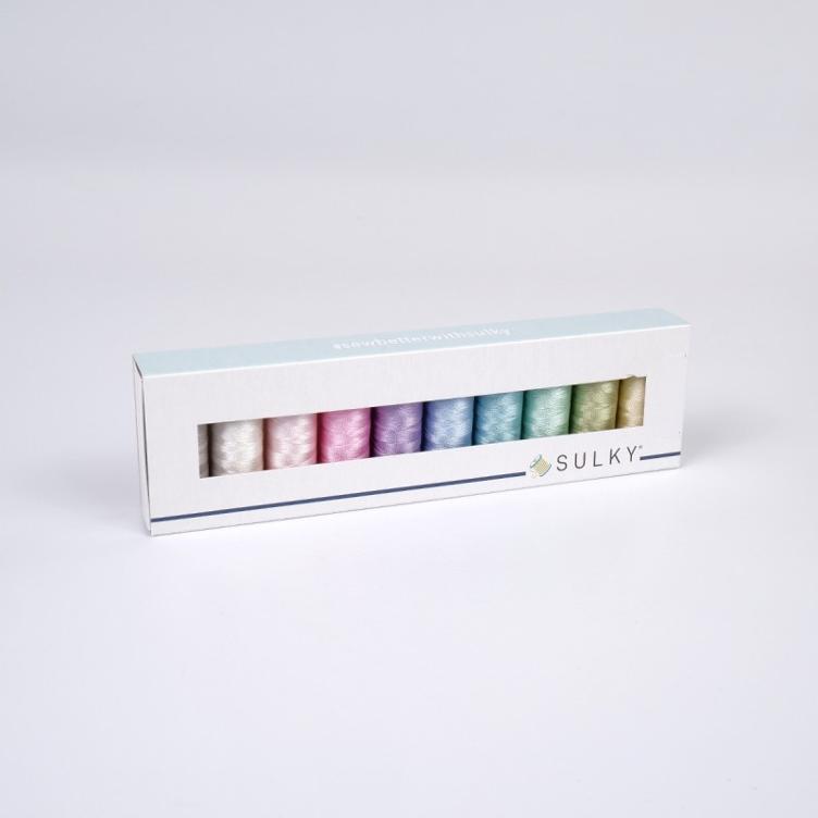 SULKY RAYON 40 - SWEET PASTELS (10x 225m Snap Spulen) - 1