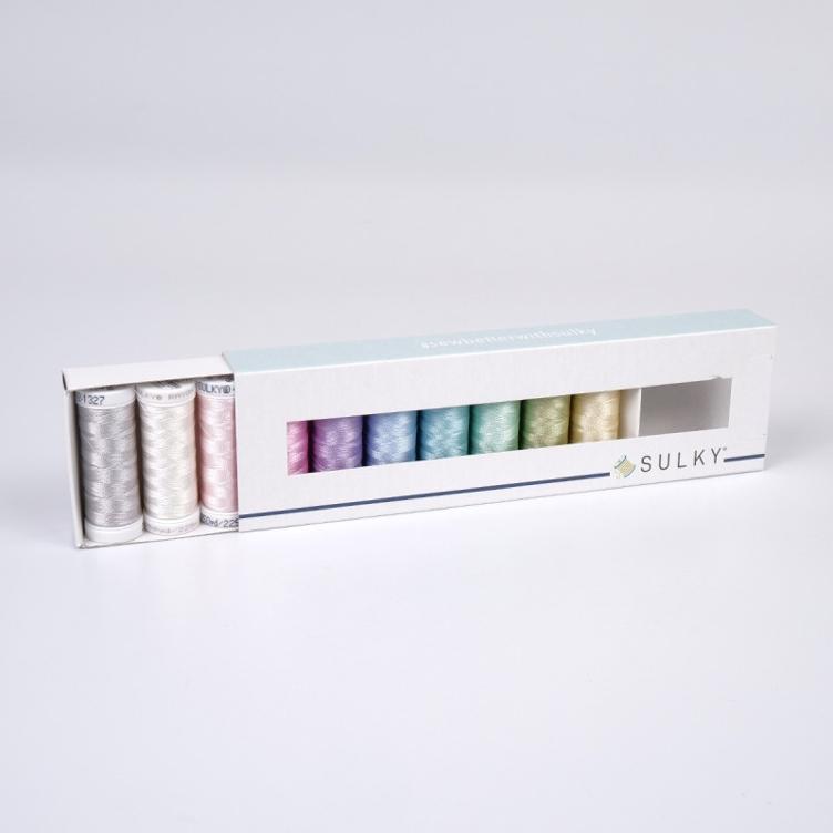 SULKY RAYON 40 - SWEET PASTELS (10x 225m Snap Spulen) - 0