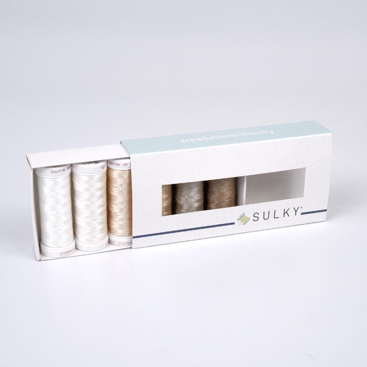 SULKY RAYON 40 - NEUTRALS (6x 225m Snap Spulen) - 1