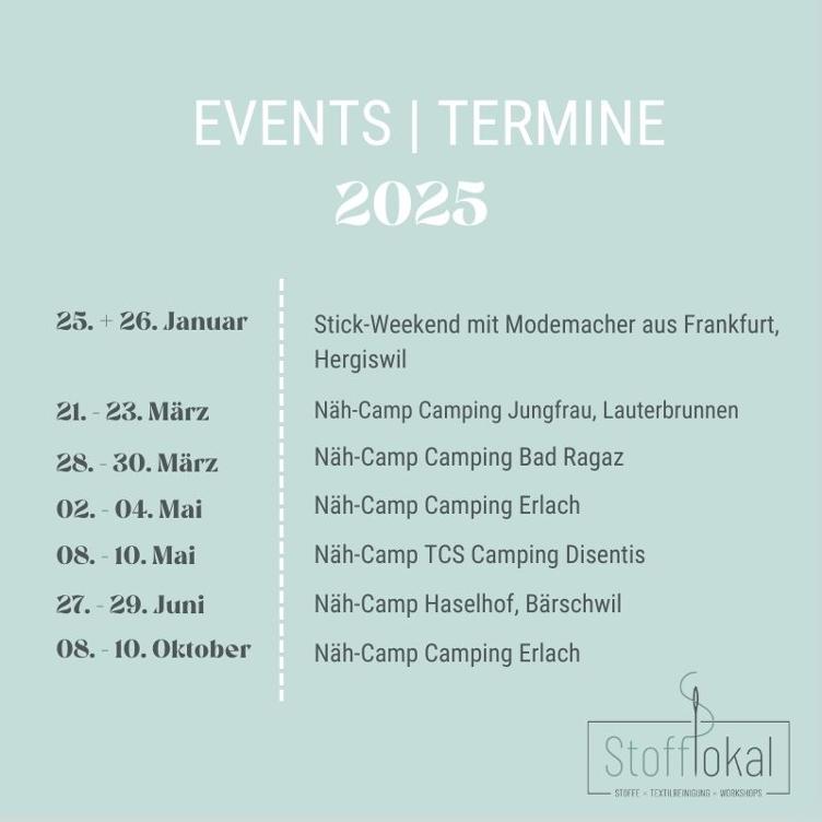 Events | Termine 2025