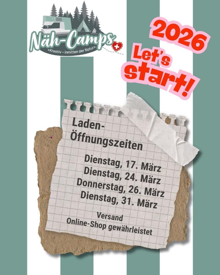 Start: Näh-Camp`s 2026