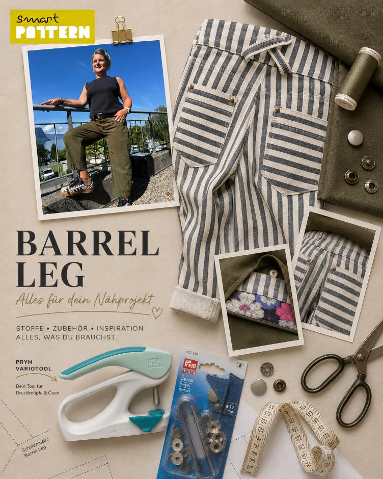 Alles für deine Barrel-Leg von smartPATTERN