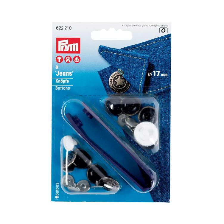 Prym Jeansknopf American Star, 622210