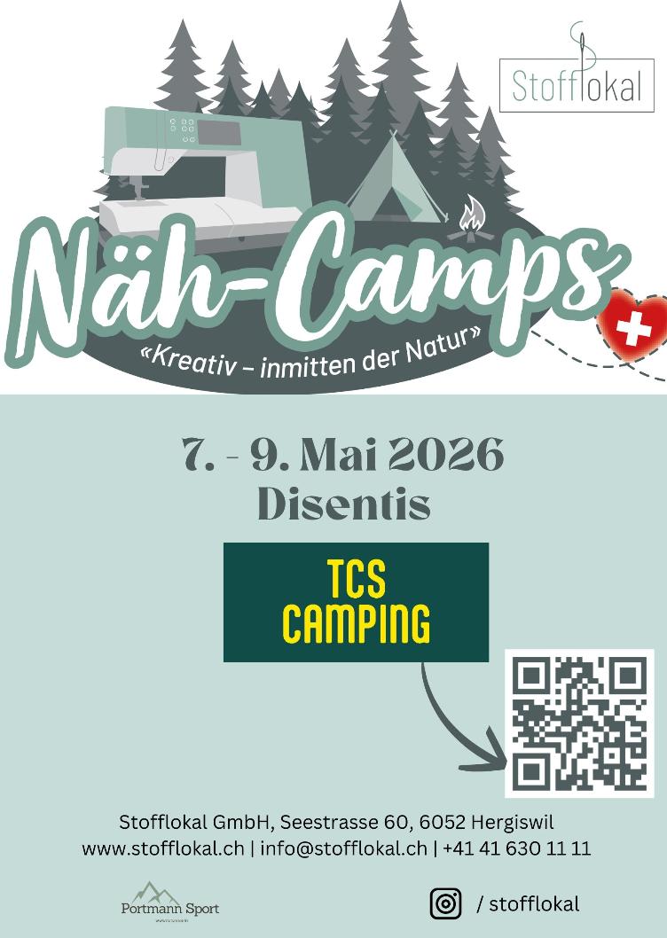 7. - 9. Mai 2026 TCS Camping Disentis
