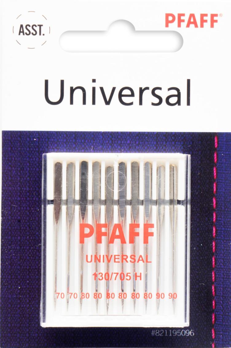 PFAFF Universal Nadeln 10 Stück, 70/80/90