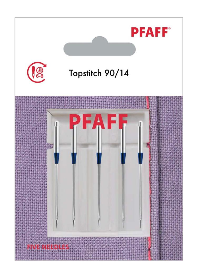 PFAFF Topstitch 130/705 MET, 5x 90/14 Nadeln