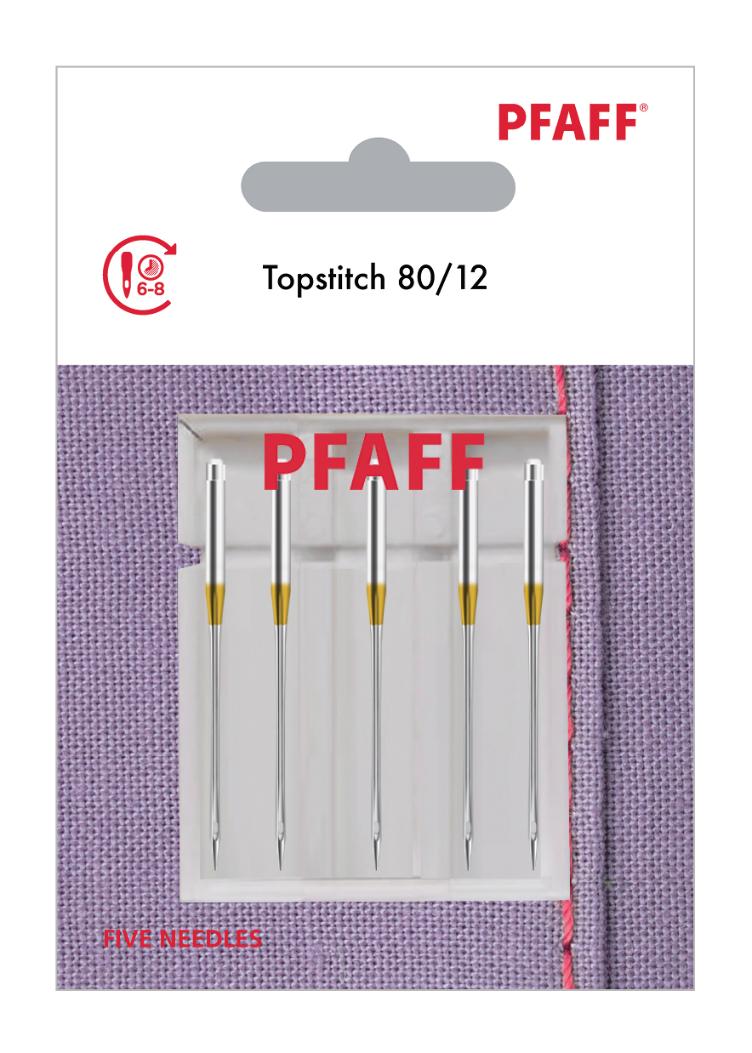 PFAFF Topstitch 130/705 MET, 5x 80/12 Nadeln