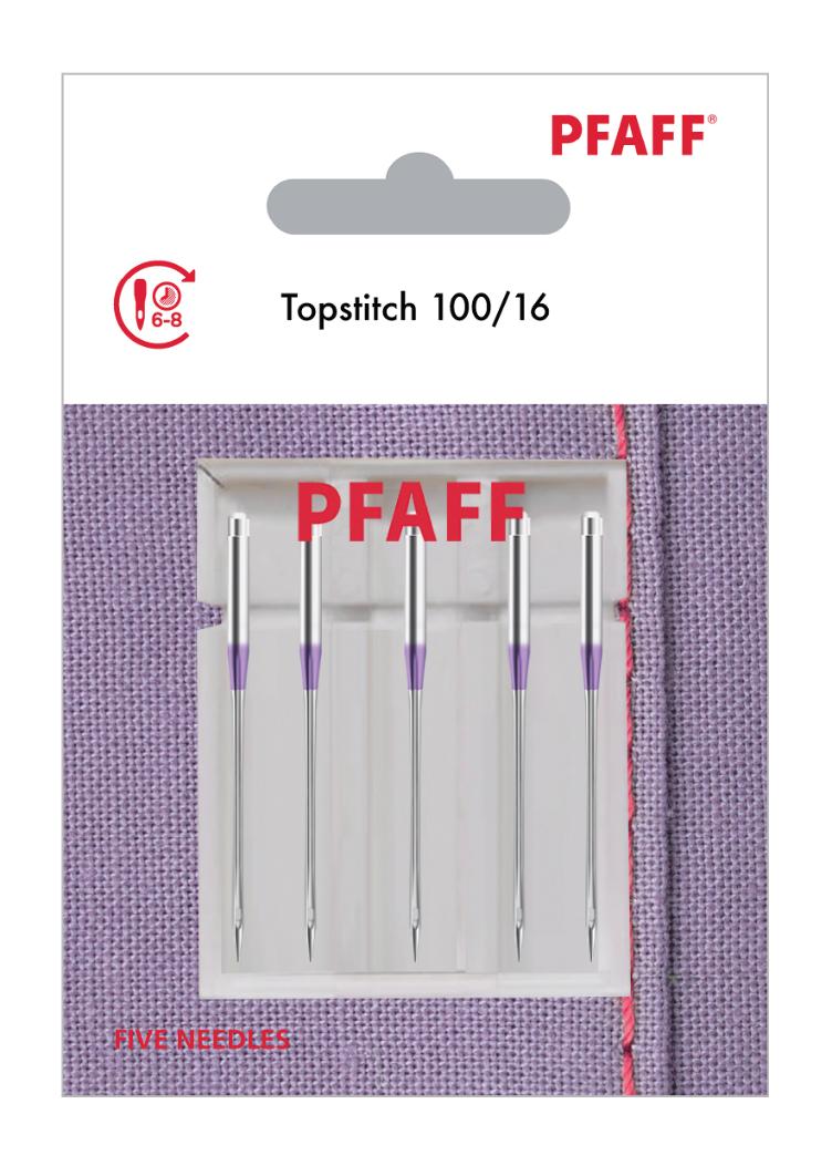 PFAFF Topstitch 130/705 MET, 5x 100/16 Nadeln