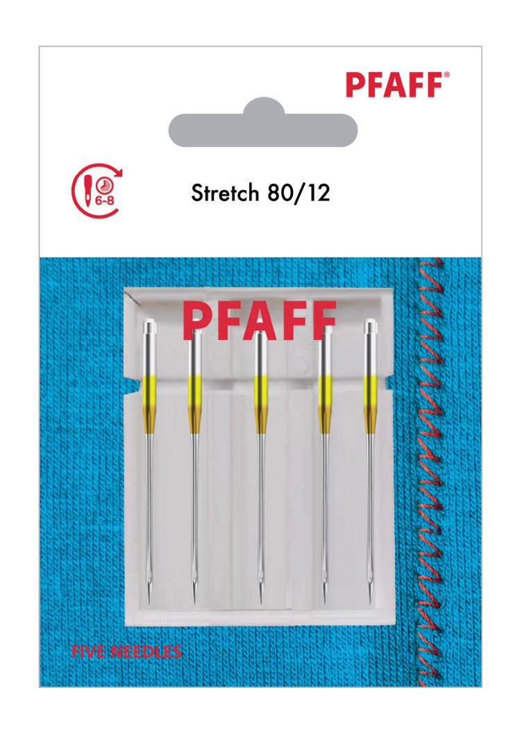 PFAFF Stretch Nadeln, 5 Stück, 80/12