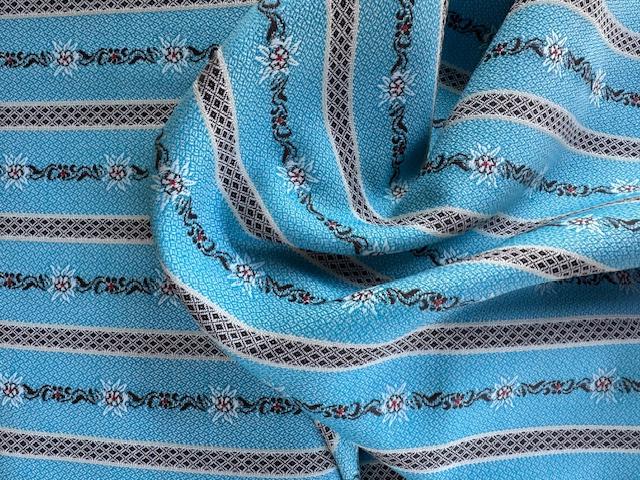 Edelweiss Jacquard, Türkis
