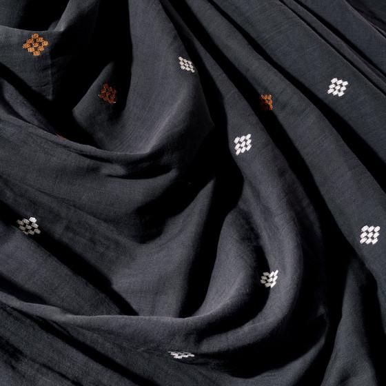 Atelier Brunette | Double Gauze, Jaan Charcoal - 1