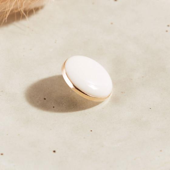 Atelier Brunette Knopf Dotty | Off White 15mm - 2