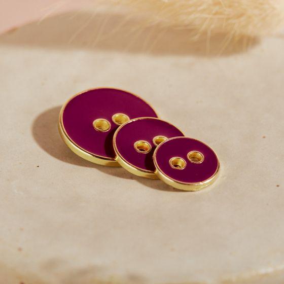 Atelier Brunette, Knopf Joy | Dahlia 15mm - 1