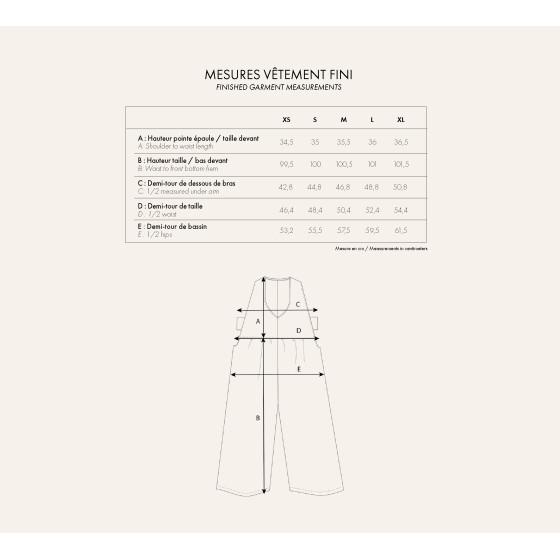 Atelier Brunette LA COMBISHORT - Papierschnitt - 1