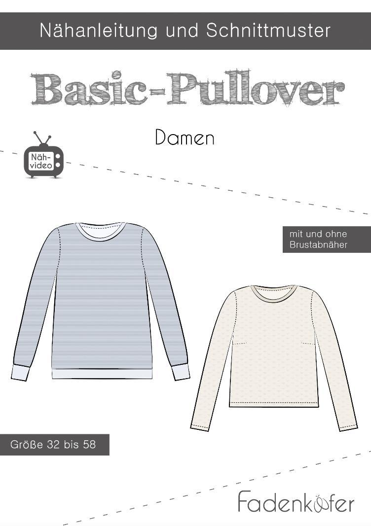 Basic Pullover Damen / Fadenkäfer