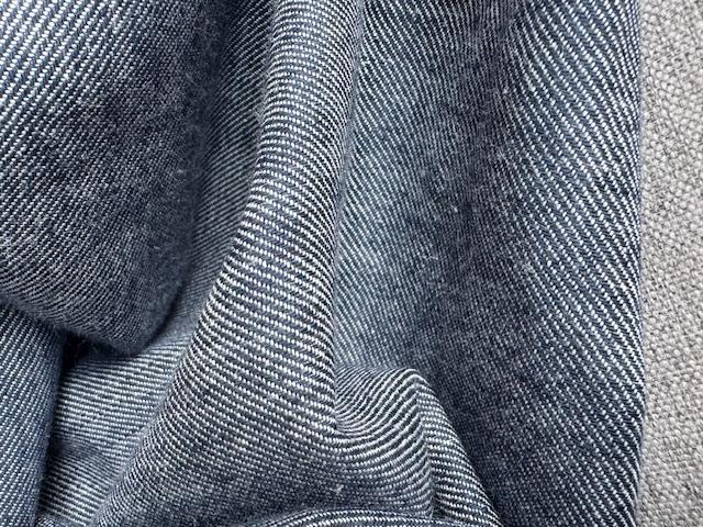 Baumwoll-Leinen Köper, Denim Look