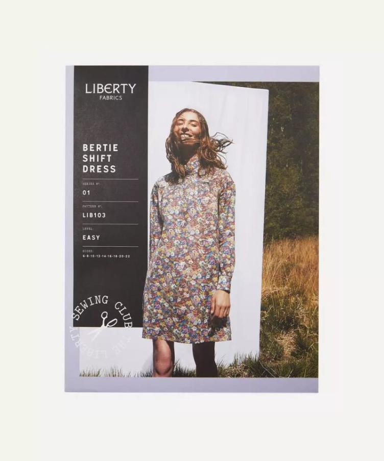 BERTIE SHIFT DRESS, LIBERTY. | Gr. XS - XXL