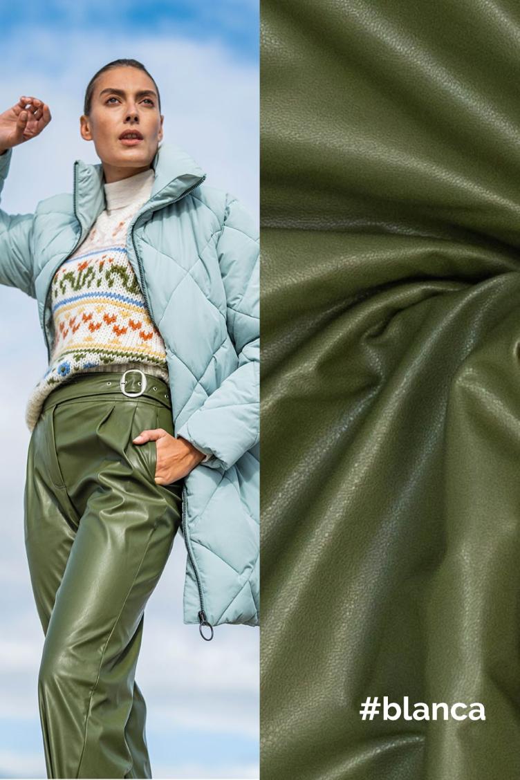 #blanca, Leather, Forest Green (soft backside)