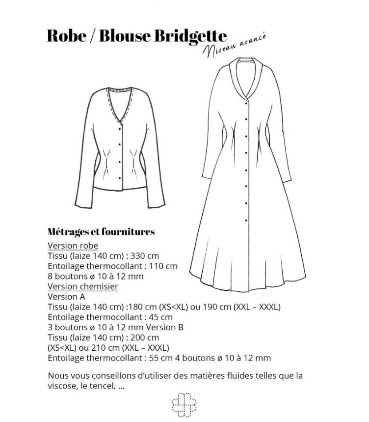 Bluse/Kleid Bridgette, Singulière - 6