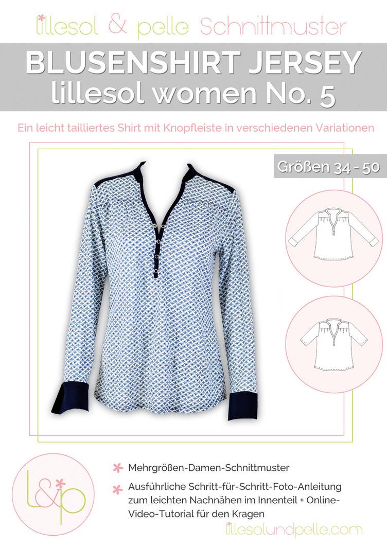 Blusenshirt Jersey, No 5