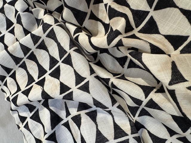 BOHO Bamboo Black & White, Viskose - 0