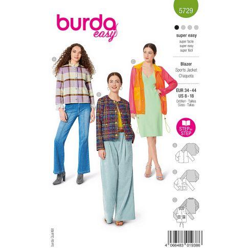 burda easy, Bouclé Jacke