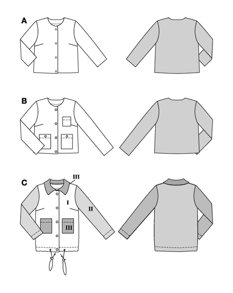 burda easy, Bouclé Jacke - 2