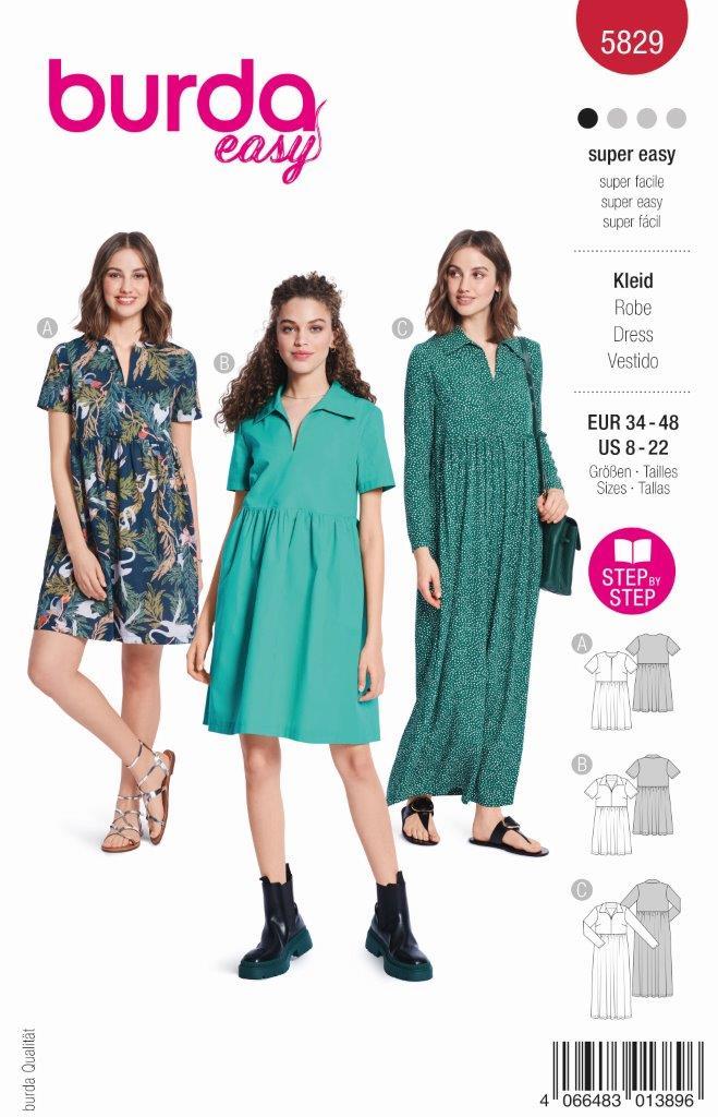 Burda Easy Kleid 5829