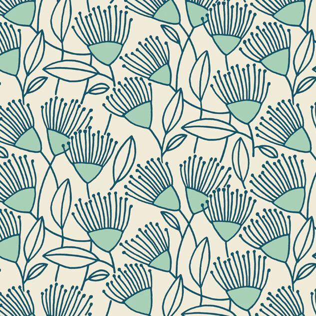 Cape Floral, Canvas 50x140cm - 3