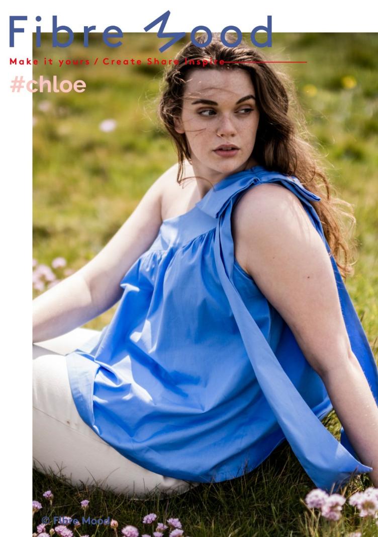 #chloe, Baumwolle, Blau