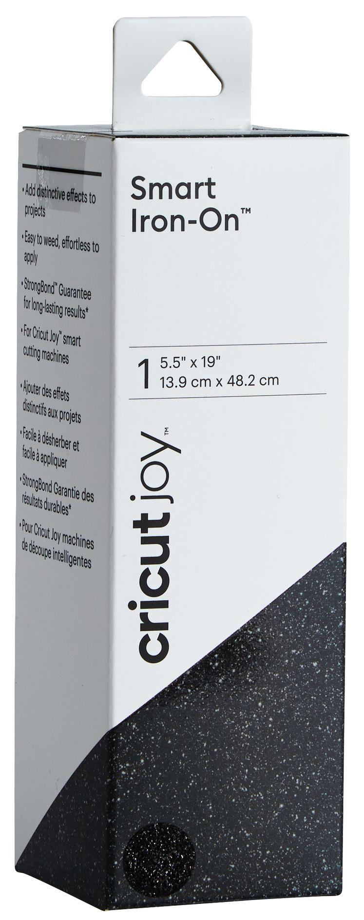 Cricut Joy Smart Iron-On Glitter Flexfolie schwarz