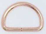 D-Ring Rosegold, 30mm