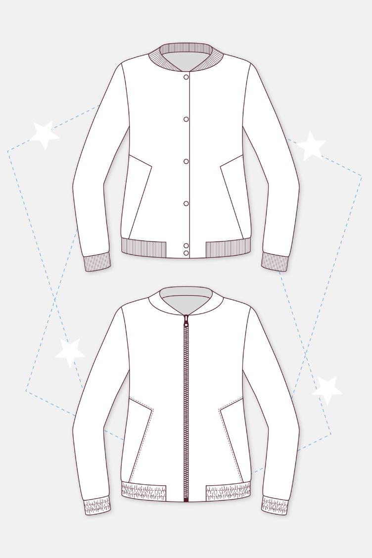 Damen Blouson 'Brooklyn' pattydoo - 0