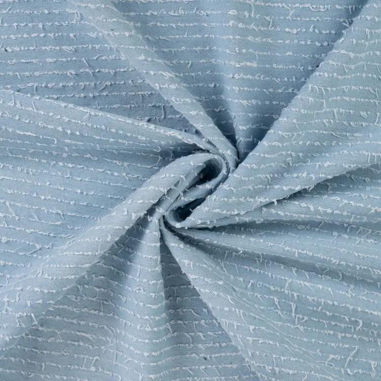 Denim Fancy, Stripe, Light Denim