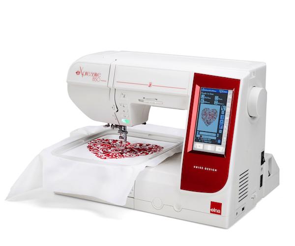 elna eXpressive 850, Kombinierte Näh- und Stickmaschine - 2