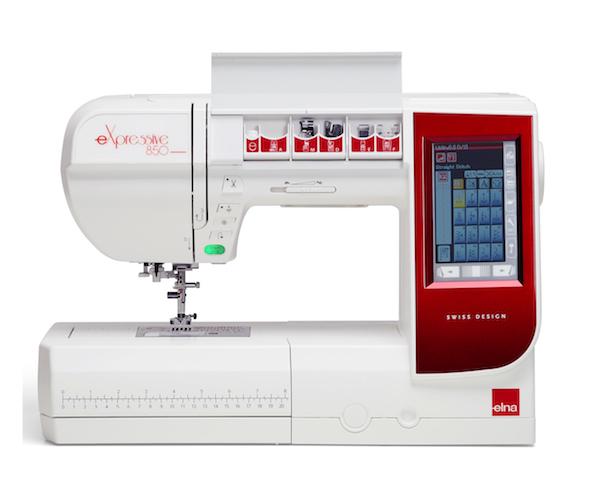 elna eXpressive 850, Kombinierte Näh- und Stickmaschine - 0