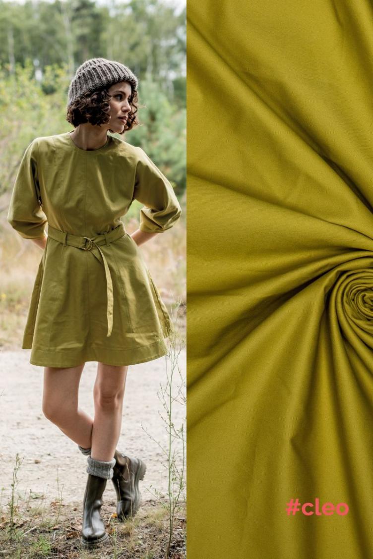 Fibre Mood `Cleo`, Baumwolle Turtle Green