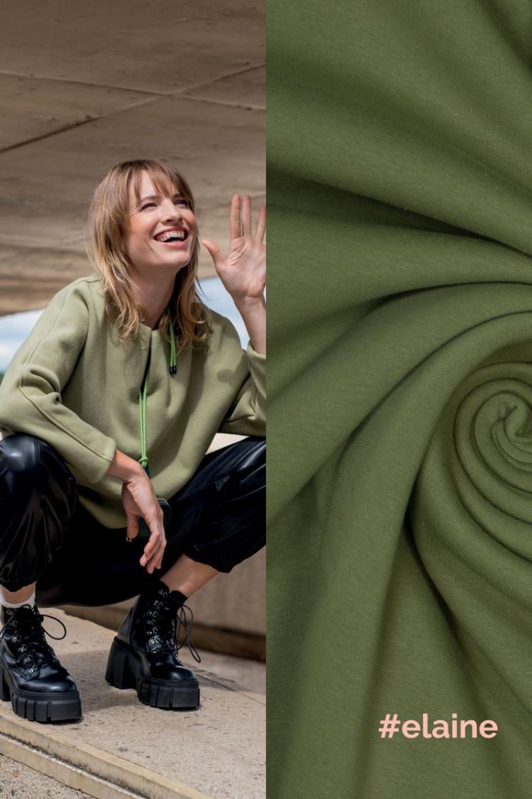 Fibre Mood `Elaine`, Recycled Jogging, Green