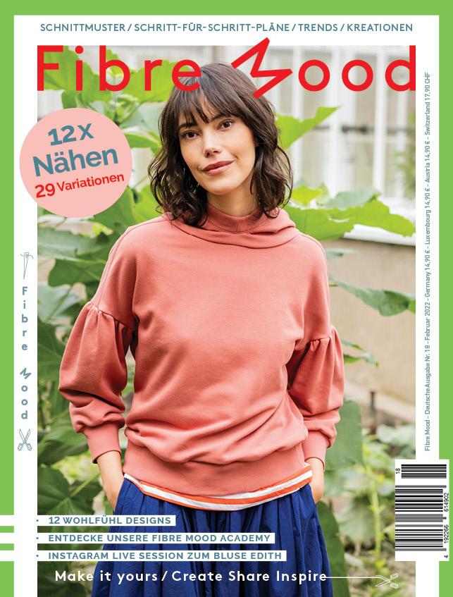 Fibre Mood, Schnittmuster-Magazin, No 18