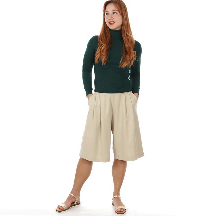 Frau Beeke, Bermuda-Shorts, Studio Schnittreif