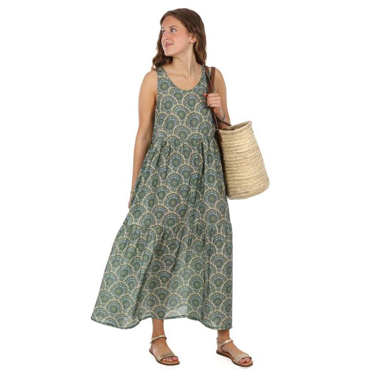 FRAU CLAIRE, Sommerliches Maxikleid - 1