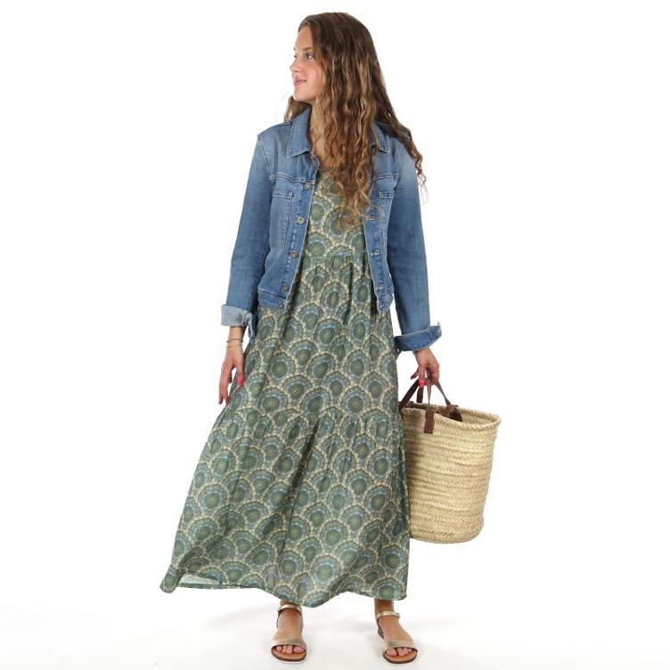 FRAU CLAIRE, Sommerliches Maxikleid - 0