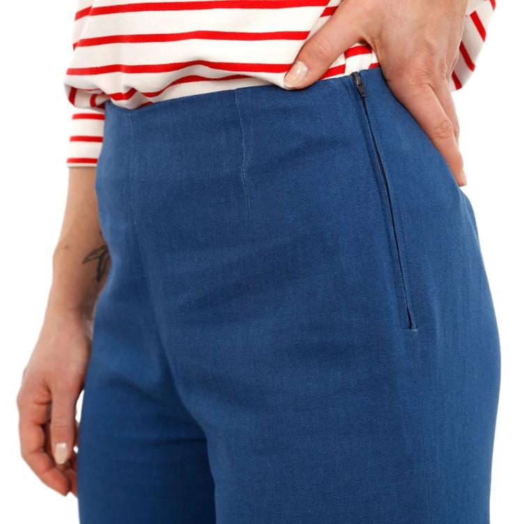 FRAU ELENA, Schlichte Hose mit geradem Bein, von Studio Schnittreif - 0