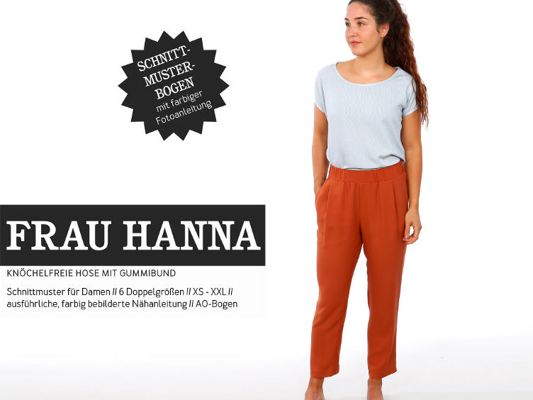 FRAU HANNA, lässige Hose von Studio Schnittreif