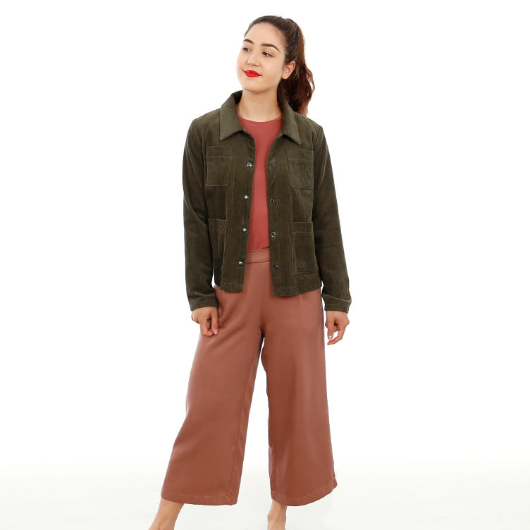 FRAU HEDDA, Culotte mit weitem Bein von Studio Schnittreif - 2
